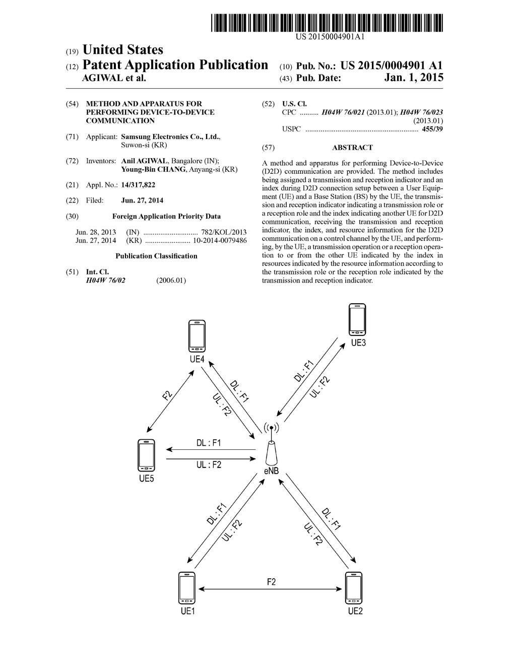 METHOD AND APPARATUS FOR PERFORMING DEVICE-TO-DEVICE COMMUNICATION - diagram, schematic, and image 01