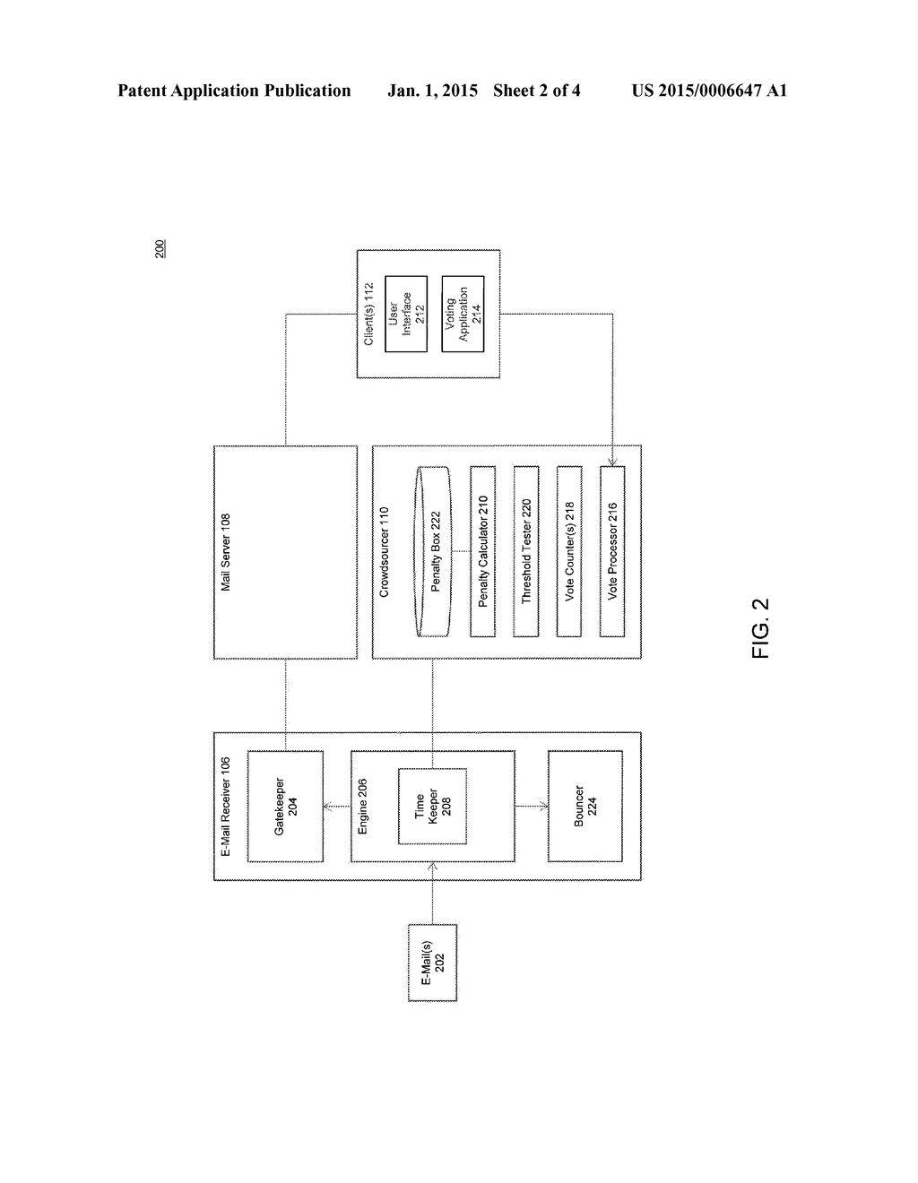 CROWDSOURCING E-MAIL FILTERING - diagram, schematic, and image 03