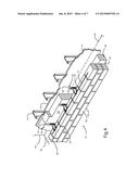 VENEER TIE AND WALL ANCHORING SYSTEMS WITH IN-CAVITY CERAMIC AND     CERAMIC-BASED THERMAL BREAKS diagram and image