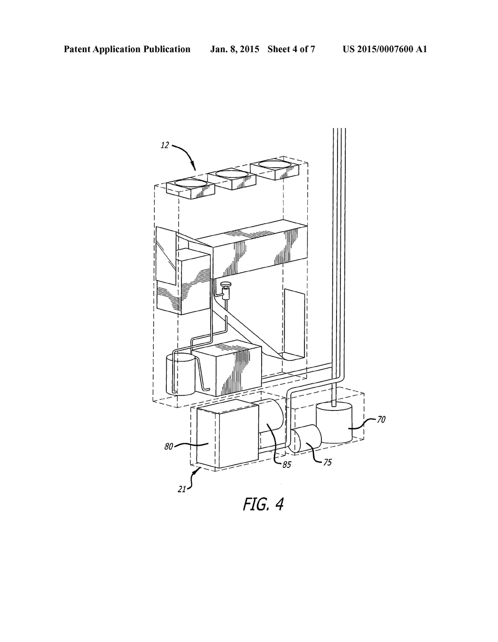 AIRCRAFT GALLEY AIR CHILLER SYSTEM - diagram, schematic, and image 05