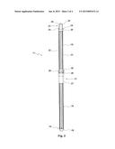 ACTUATING DEVICE FOR ACTUATING A SHADING SYSTEM AND A SHADING SYSTEM WITH     SUCH AN ACTUATING DEVICE diagram and image