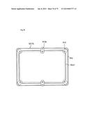 WATER ABSORBENT SHEET RETAINING MAT diagram and image