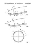 AIR INLET STRUCTURE FOR A TURBOJET ENGINE NACELLE OF LAMINAR TYPE diagram and image