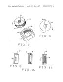 Modularized components assembled fluid dispensing nozzle diagram and image