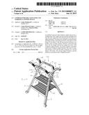 COMBINED PORTABLE STEP STOOL AND WORKPIECE SUPPORT DEVICE diagram and image