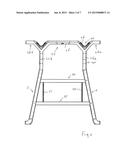 COMBINED PORTABLE STEP STOOL AND WORKPIECE SUPPORT DEVICE diagram and image