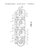 CONVEYOR CHAIN LINK, CONVEYOR CHAIN, DRIVE WHEEL FOR A CONVEYOR CHAIN AND     A SYSTEM COMPRISING SUCH A DRIVE WHEEL diagram and image