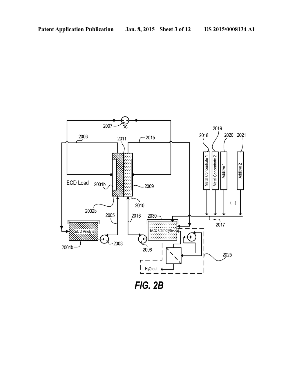 ELECTROCHEMICAL DEPOSITION APPARATUS AND METHODS FOR CONTROLLING THE     CHEMISTRY THEREIN - diagram, schematic, and image 04