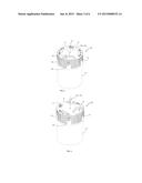 INDEXING MULTI-COMPARTMENT CONTAINER-CAP ASSEMBLY diagram and image