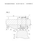 SYNTHETIC RESIN CAP, SYNTHETIC RESIN CAP LINER, CLOSING DEVICE, AND     BEVERAGE-CONTAINED CLOSING DEVICE diagram and image