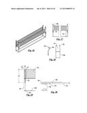 Interchangeable and changeable slider blade dispensing apparatus with     adjustable saw tooth trough tray diagram and image