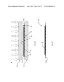 METHOD FOR APPLYING AN INSERT OF POLYMER MATERIAL ONTO A SUPPORT AND     APPARATUS FOR IMPLEMENTING THIS METHOD diagram and image