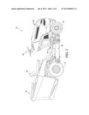 YARD MAINTENANCE VEHICLE WITH CABLE STEERING ASSEMBLY FOR TIGHT TURNING diagram and image