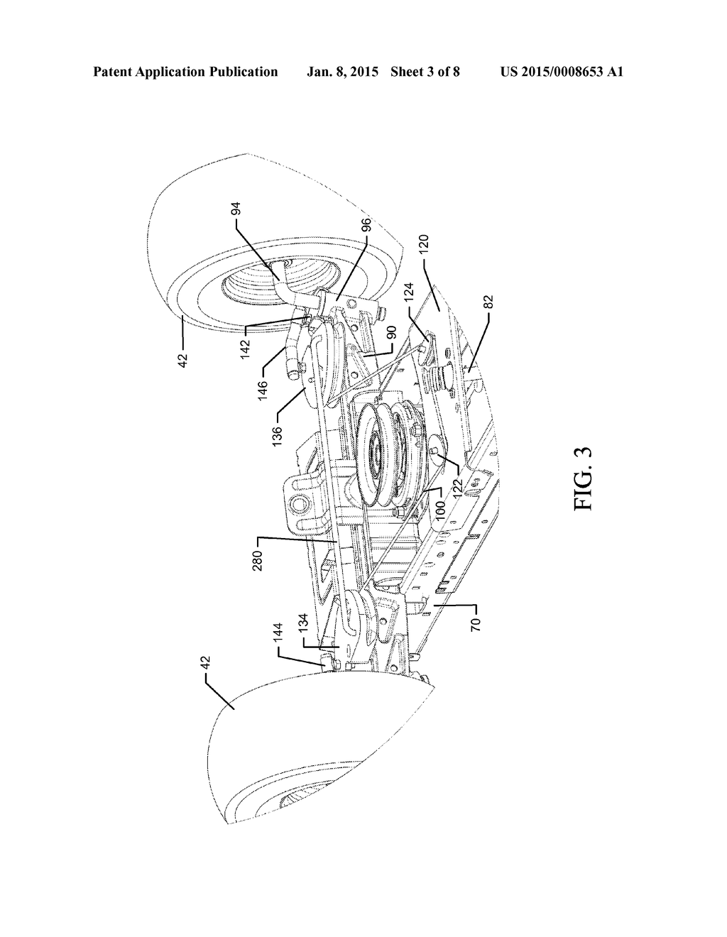 YARD MAINTENANCE VEHICLE WITH CABLE STEERING ASSEMBLY FOR TIGHT TURNING - diagram, schematic, and image 04