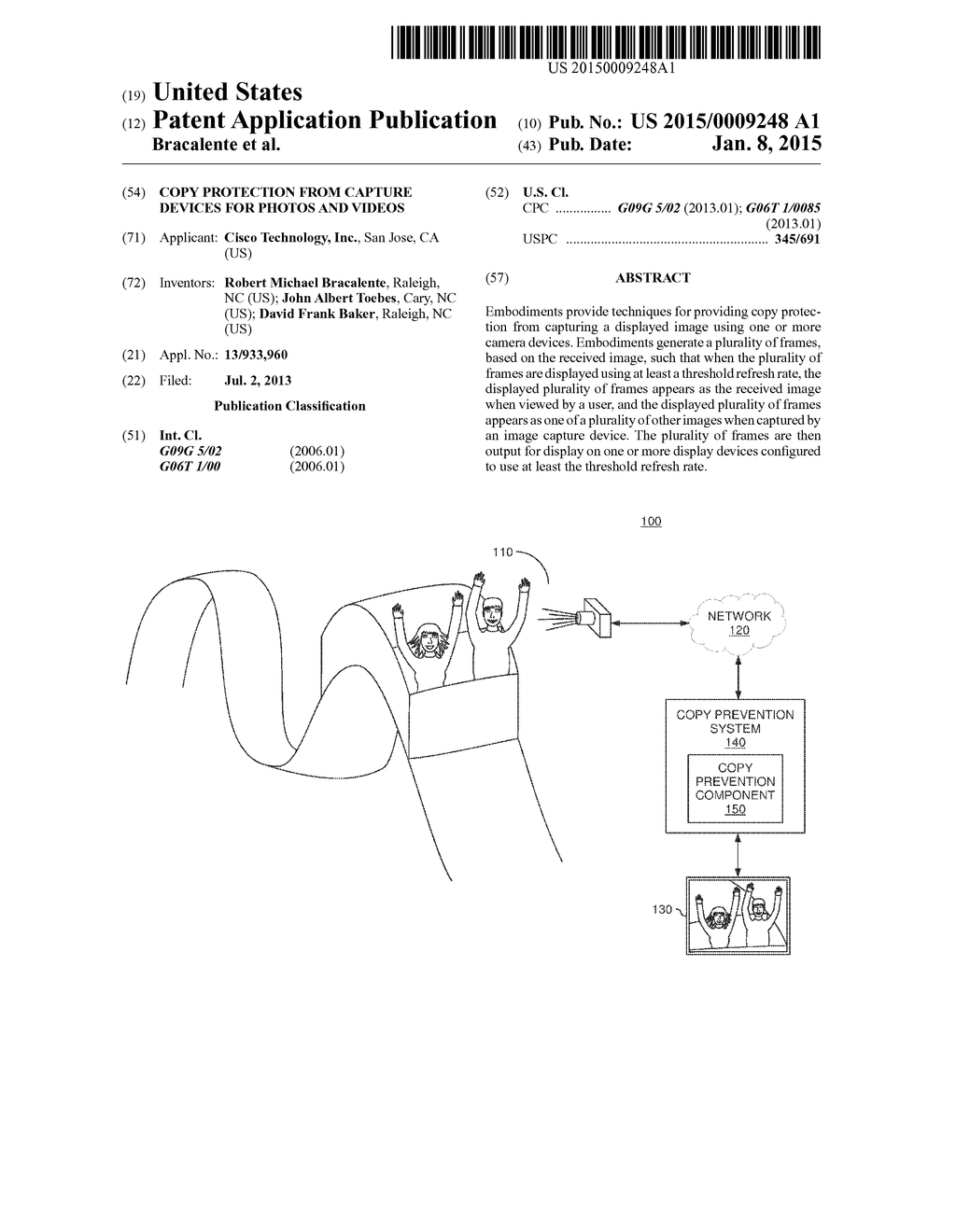 COPY PROTECTION FROM CAPTURE DEVICES FOR PHOTOS AND VIDEOS - diagram, schematic, and image 01