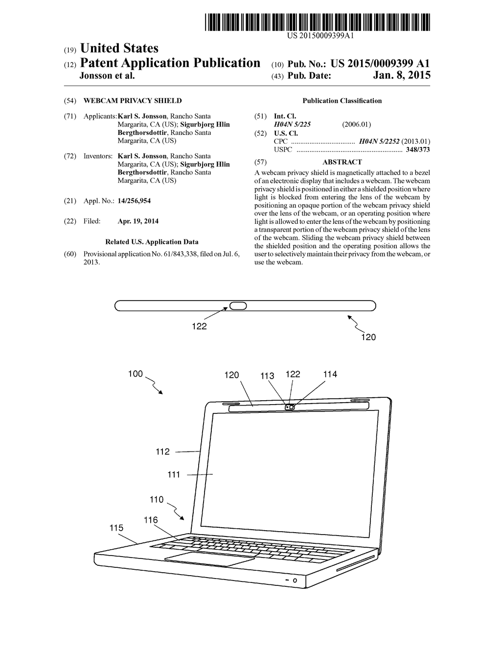 WEBCAM PRIVACY SHIELD - diagram, schematic, and image 01