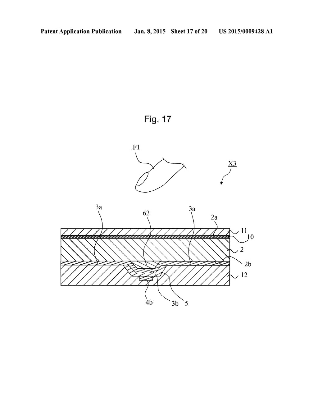 INPUT DEVICE, DISPLAY DEVICE, AND ELECTRONIC APPARATUS - diagram, schematic, and image 18