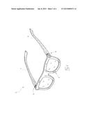 RESILIENT HINGE FOR SPECTACLES diagram and image