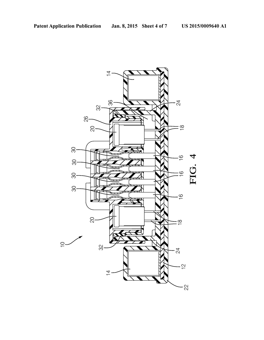 ENVIRONMENTALLY SEALED ELECTRICAL HOUSING ASSEMBLY WITH INTEGRATED     CONNECTOR - diagram, schematic, and image 05