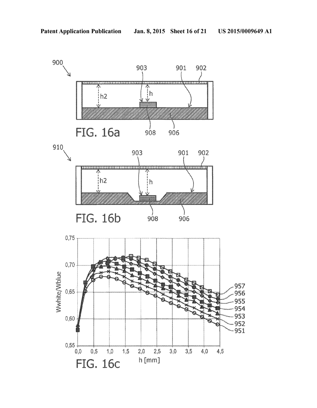 LIGHT EMITING MODULE, A LAMP, A LUMINAIRE AND A DISPLAY DEVICE - diagram, schematic, and image 17