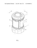 Collapsible Camping Lantern diagram and image