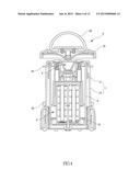 Collapsible Camping Lantern diagram and image