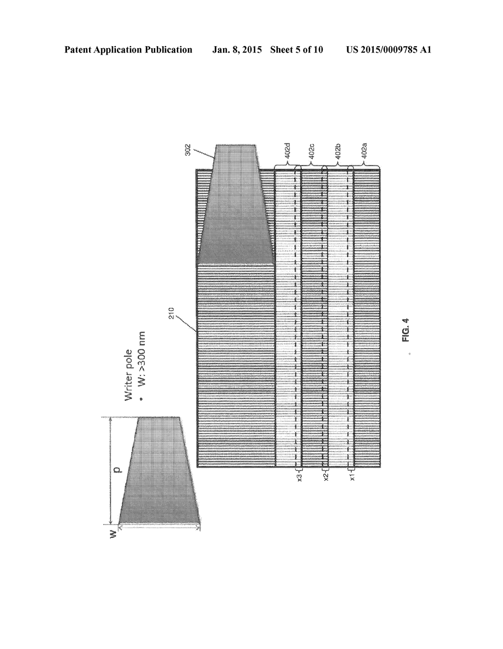 MEDIUM, METHOD OF FABRICATING A MEDIUM, RECORDING SYSTEM AND METHOD OF     CONTROLLING A RECORDING SYSTEM - diagram, schematic, and image 06