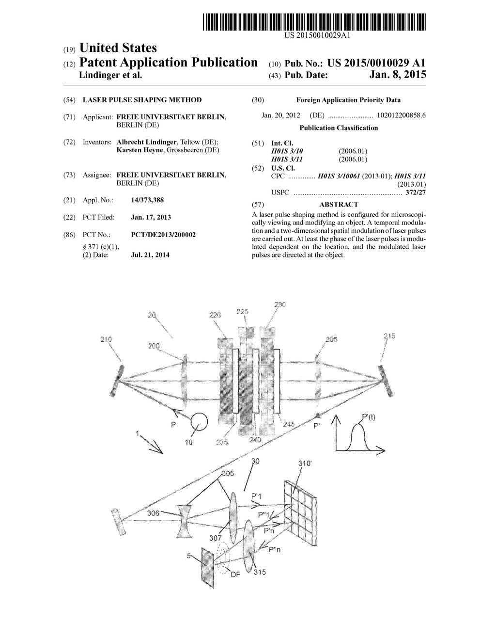 Laser Pulse Shaping Method - diagram, schematic, and image 01