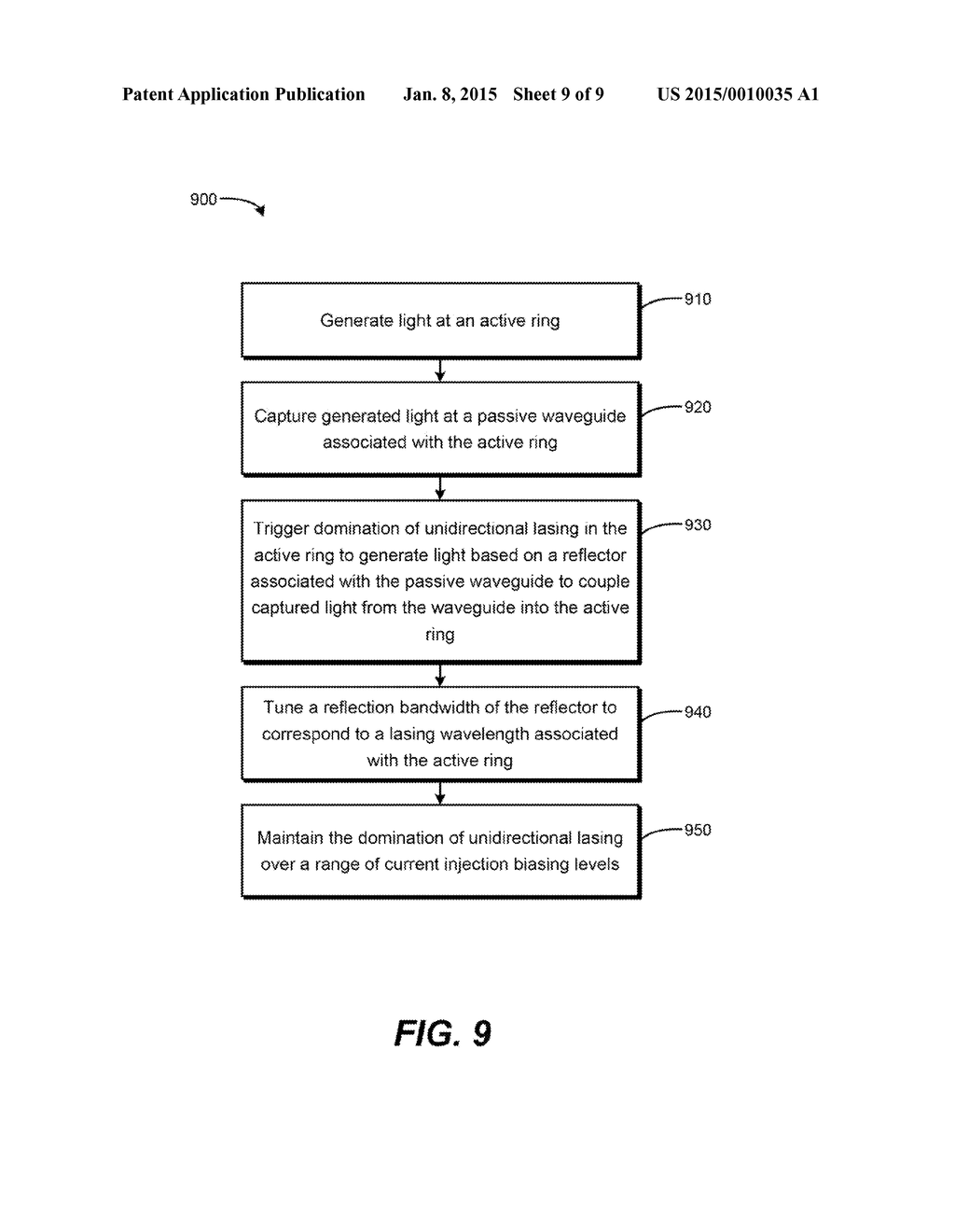 UNIDIRECTIONAL RING LASERS - diagram, schematic, and image 10