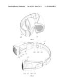 BRACKET WITH SOUND BOXES FOR A TABLET ELECTRONIC DEVICE diagram and image