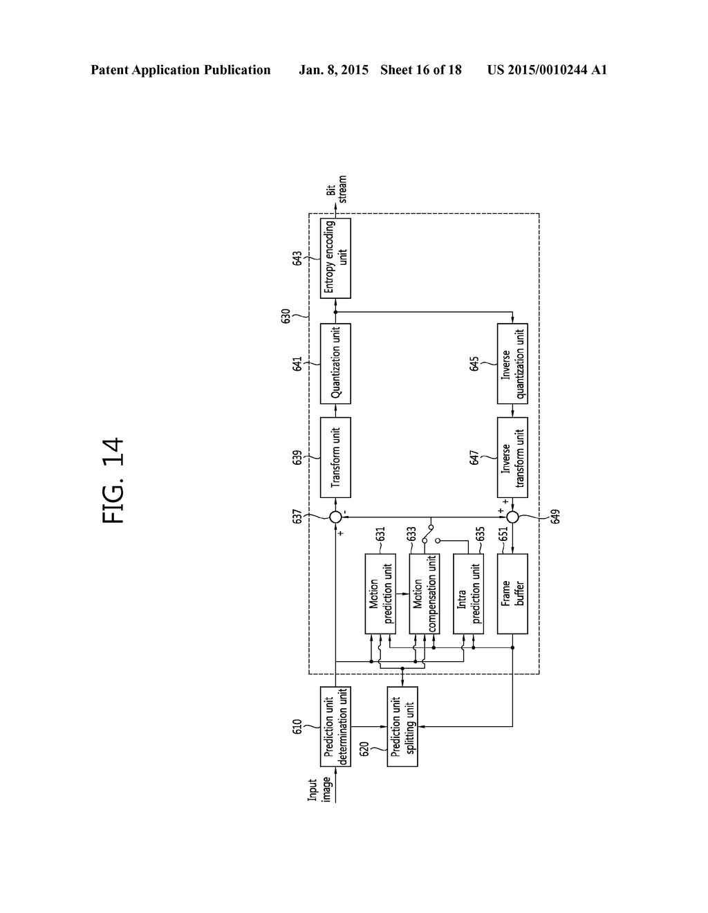 METHOD FOR ENCODING/DECODING HIGH-RESOLUTION IMAGE AND DEVICE FOR     PERFORMING SAME - diagram, schematic, and image 17