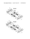 STRUCTURE FOR ATTACHING COMPONENT TO PLATE-SHAPED MEMBER diagram and image