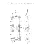 STRUCTURE FOR ATTACHING COMPONENT TO PLATE-SHAPED MEMBER diagram and image