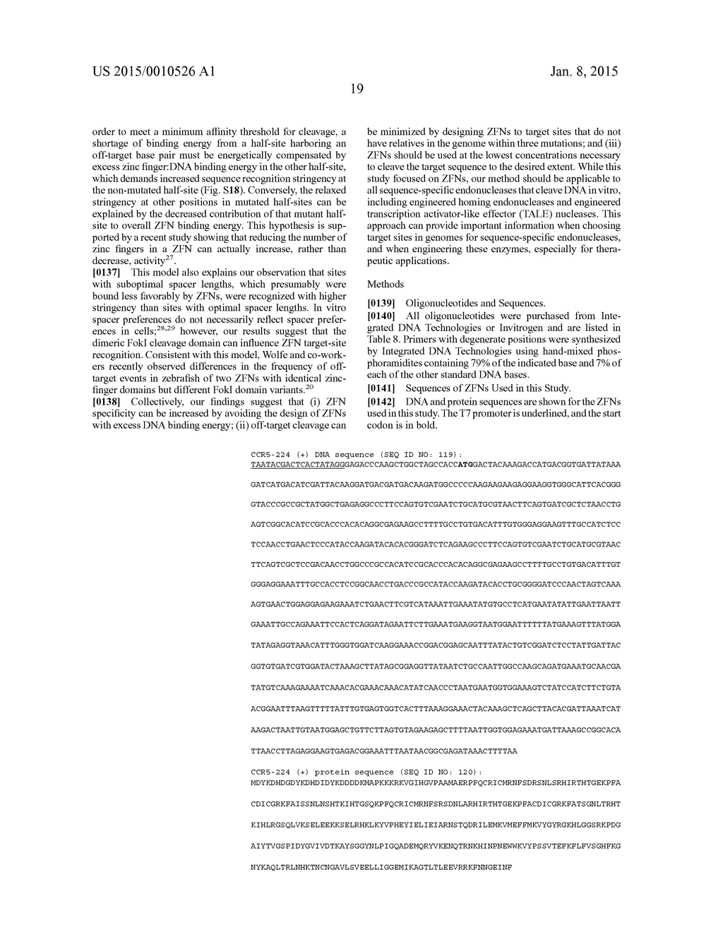 EVALUATION AND IMPROVEMENT OF NUCLEASE CLEAVAGE SPECIFICITY - diagram, schematic, and image 87