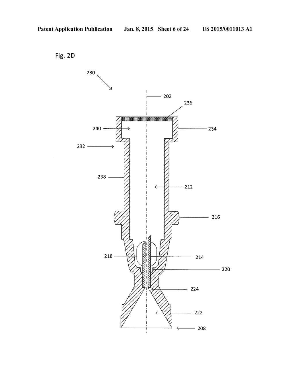 APPARATUS, SYSTEM, AND METHOD FOR COLLECTING A TARGET MATERIAL - diagram, schematic, and image 07