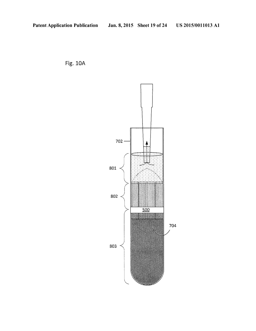 APPARATUS, SYSTEM, AND METHOD FOR COLLECTING A TARGET MATERIAL - diagram, schematic, and image 20