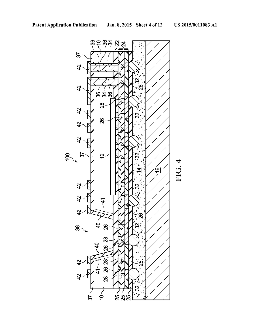 Through-Vias and Methods of Forming the Same - diagram, schematic, and image 05