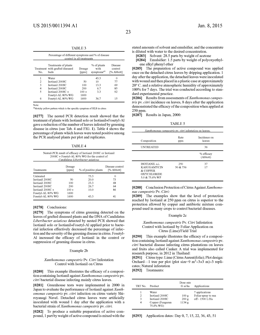 USE OF HOST DEFENSE INDUCERS FOR CONTROLLING BACTERIAL HARMFUL ORGANISMS     IN USEFUL PLANTS - diagram, schematic, and image 25