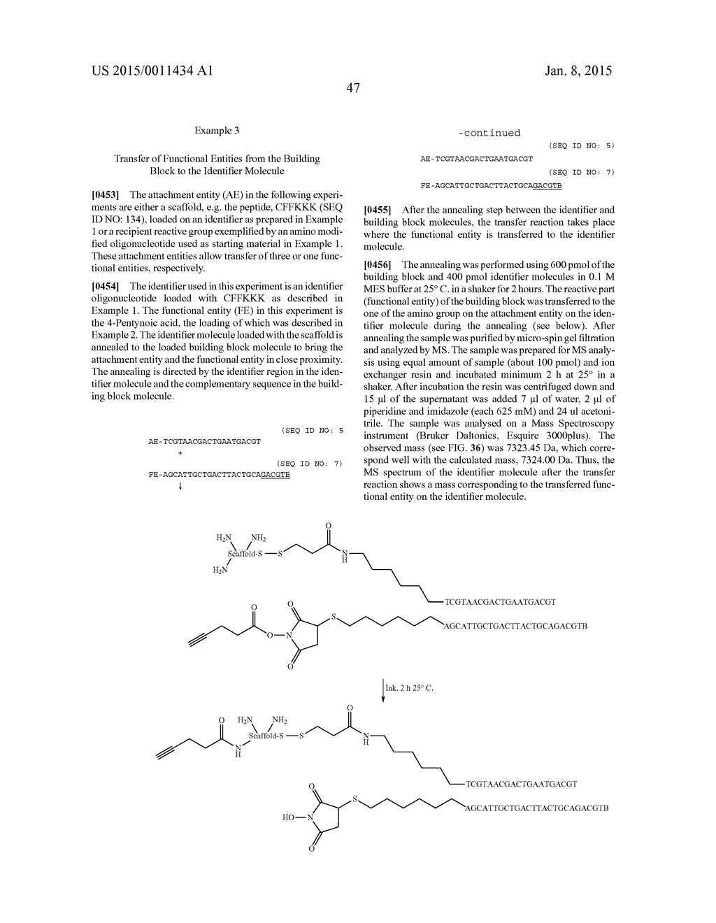 METHOD FOR THE SYNTHESIS OF A BIFUNCTIONAL COMPLEX - diagram, schematic, and image 95