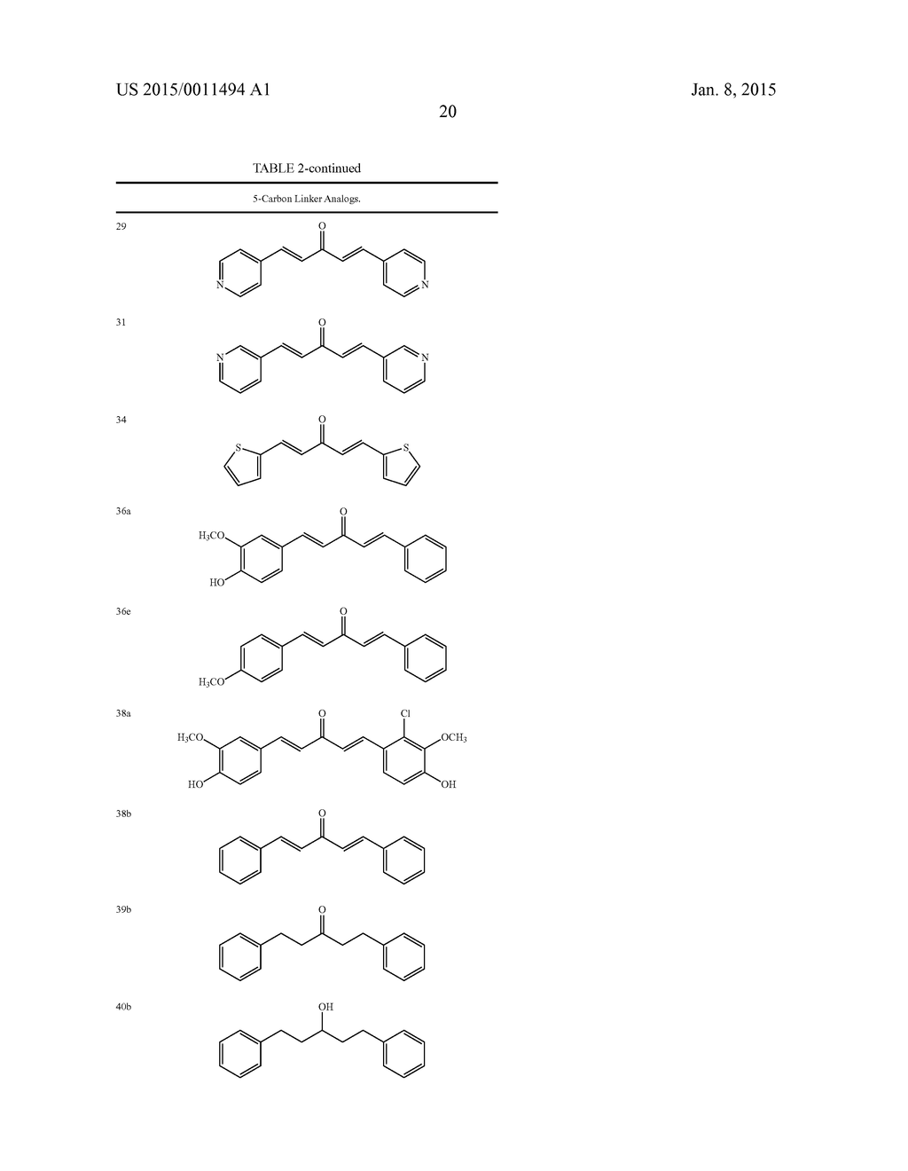 THERAPEUTIC CURCUMIN DERIVATIVES - diagram, schematic, and image 60