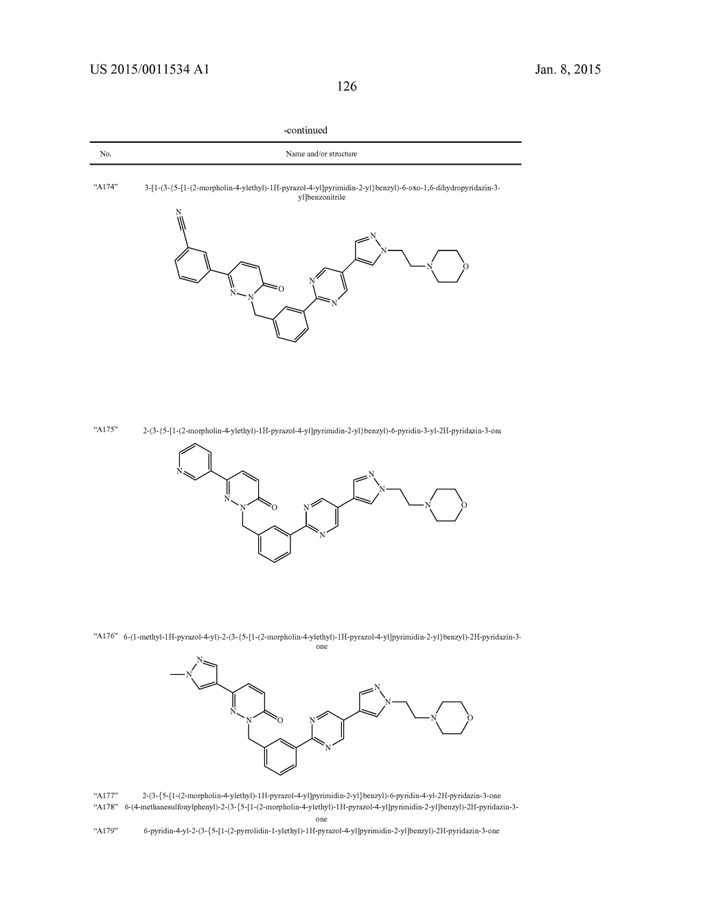 PYRIDAZINONE DERIVATIVES - diagram, schematic, and image 127
