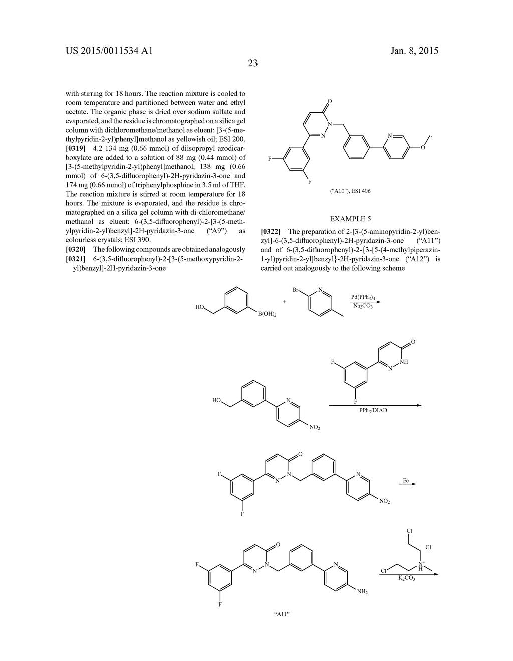 PYRIDAZINONE DERIVATIVES - diagram, schematic, and image 24