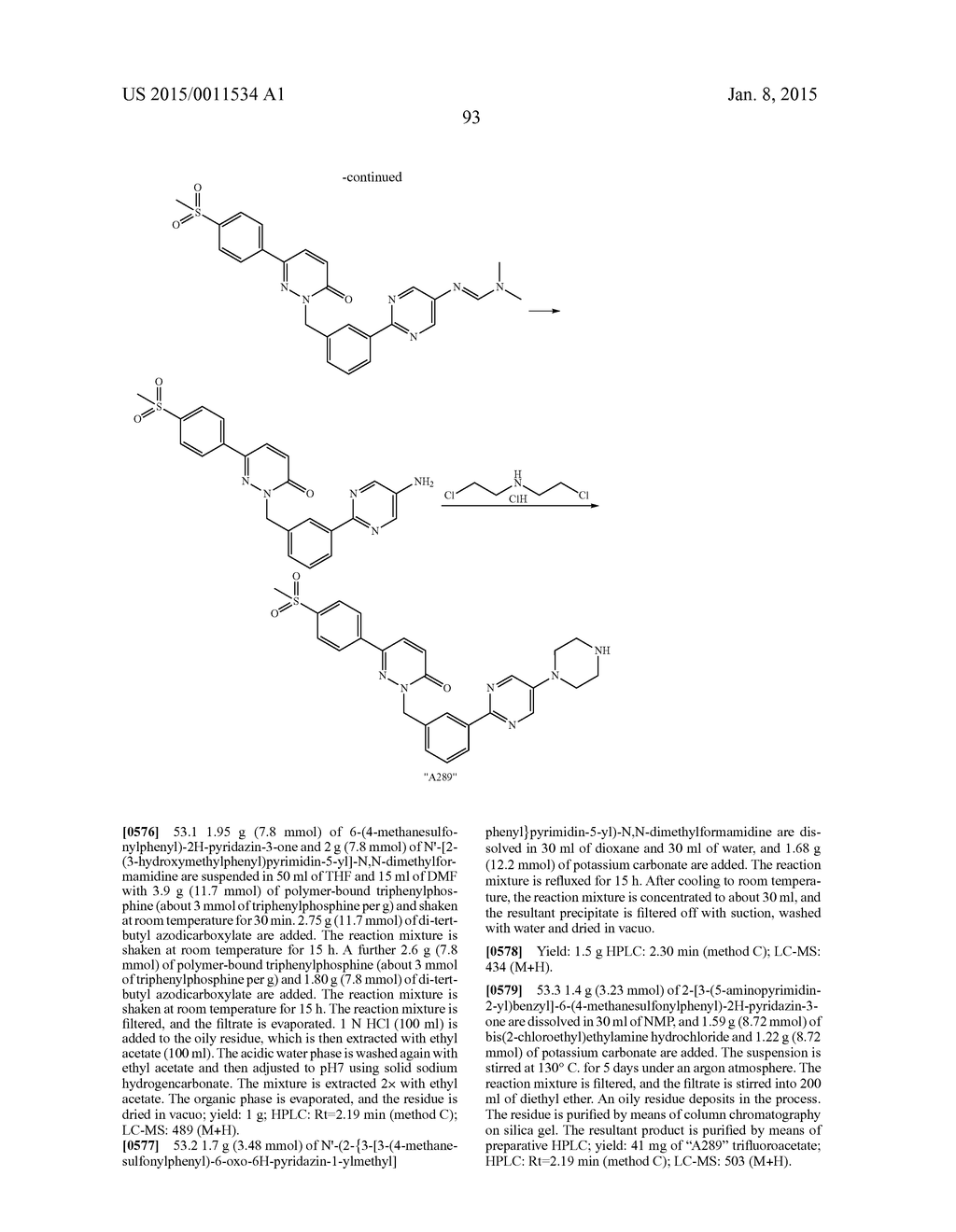 PYRIDAZINONE DERIVATIVES - diagram, schematic, and image 94