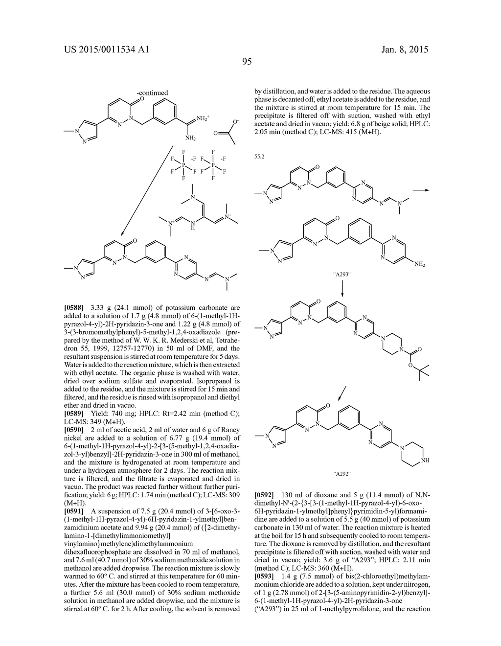 PYRIDAZINONE DERIVATIVES - diagram, schematic, and image 96