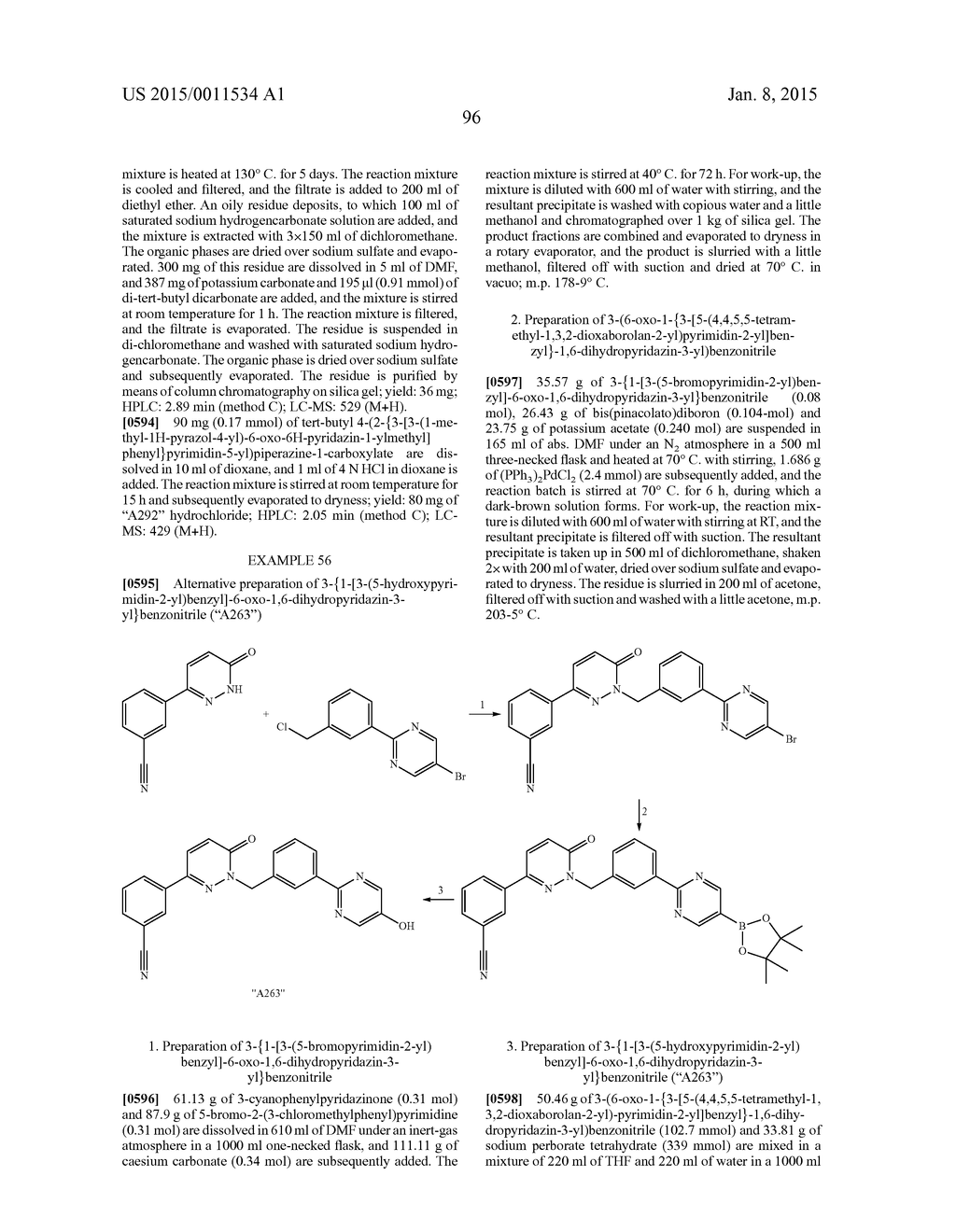 PYRIDAZINONE DERIVATIVES - diagram, schematic, and image 97