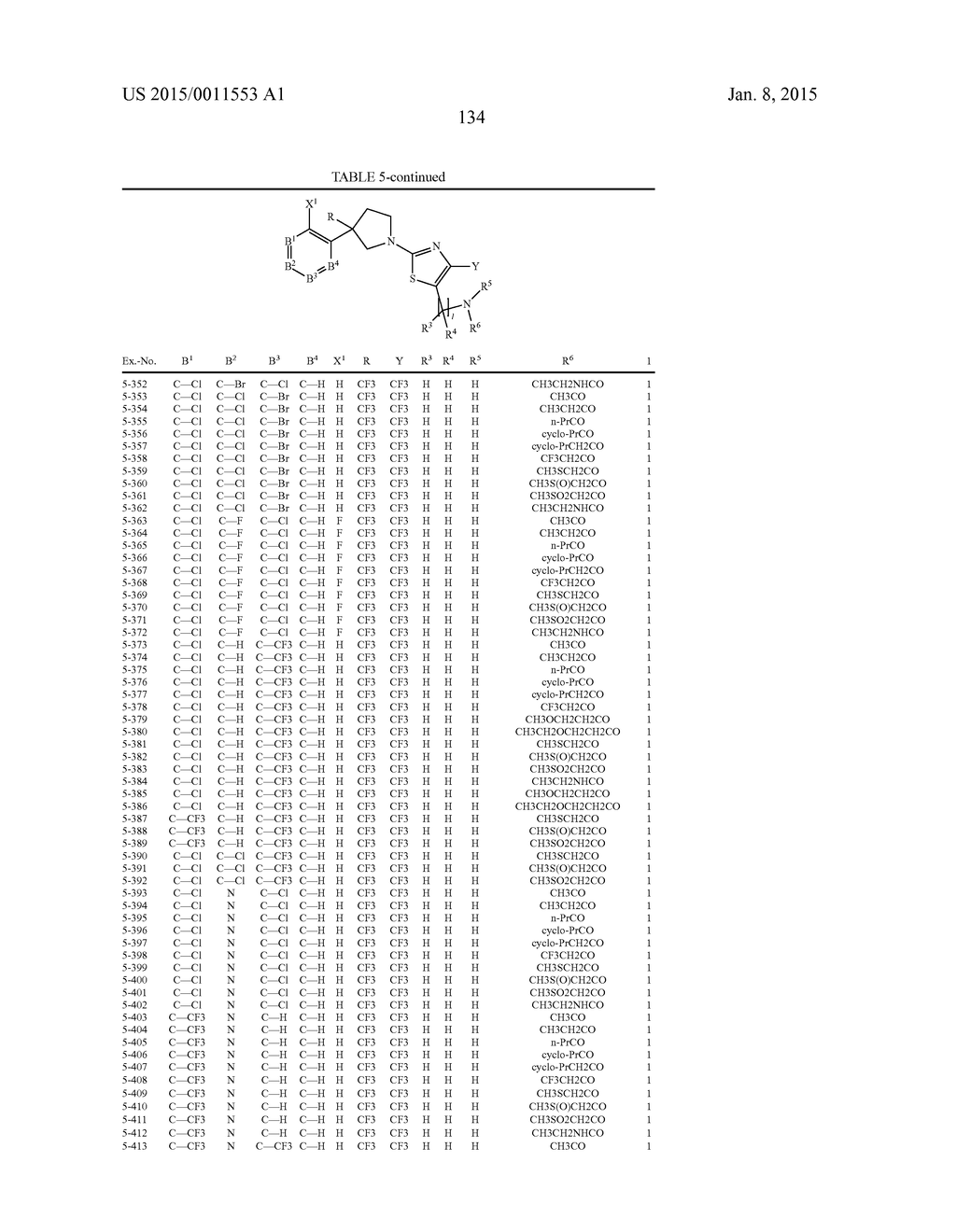 Pesticidal Arylpyrrolidines - diagram, schematic, and image 135