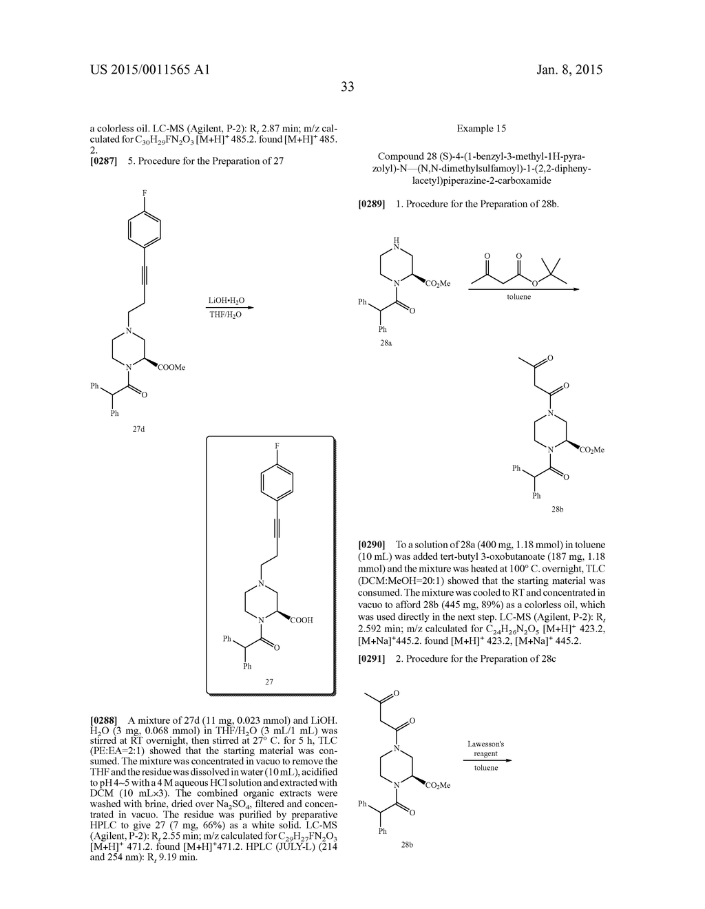 Heterocyclic Compounds and Methods For Their Use - diagram, schematic, and image 34