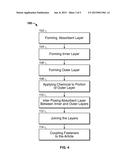 DIAPERS HAVING A ZONED NON-ATTACHABLE BACK SHEET AND METHODS OF     MANUFACTURING SAME diagram and image