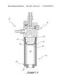 DEVICE FOR INJECTING HIGH VISCOSITY MATERIAL diagram and image