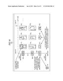 DISPLAY CONTROL DEVICE, DISPLAY CONTROL METHOD, SEARCH DEVICE, SEARCH     METHOD, PROGRAM AND COMMUNICATION SYSTEM diagram and image